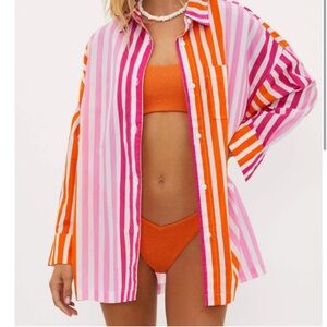 Beach Riot Alexa Top Sunset Stripes